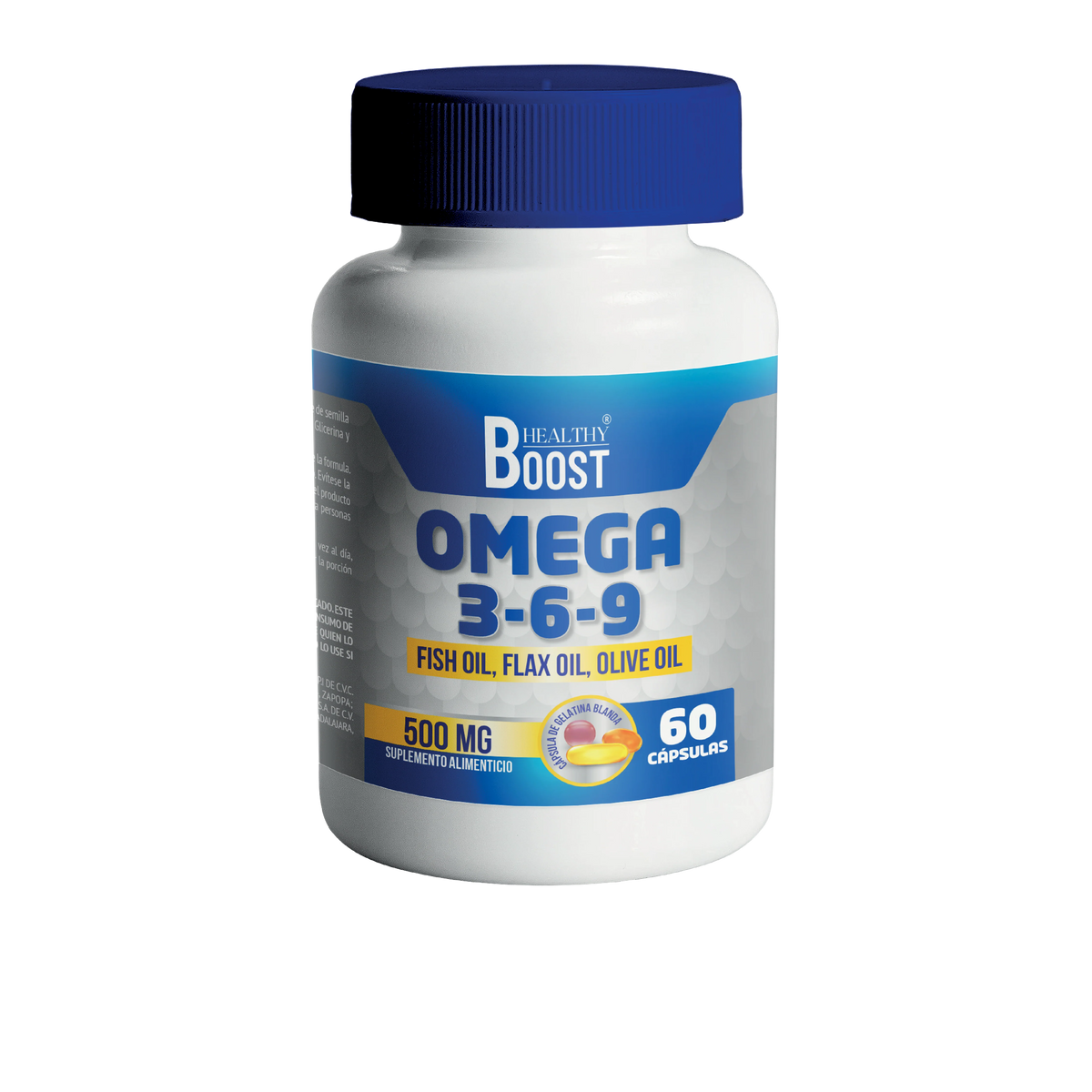 Omega 3-6-9 ACEITES PESCADO, LINAZA, OLIVA