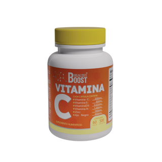 Vitamina C + Vitamina E + Vitamina D3 + Vitamina A + Zinc + Ajo negro