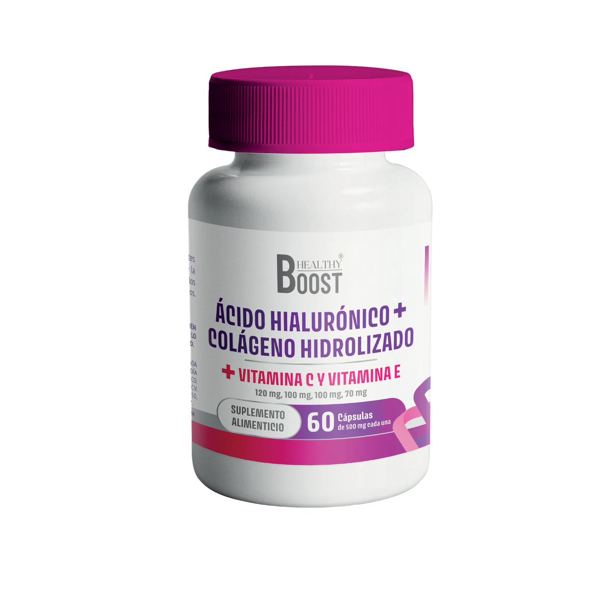 Ácido Hialurónico + Colágeno Hidrolizado +Vitamina C + Vitamina E