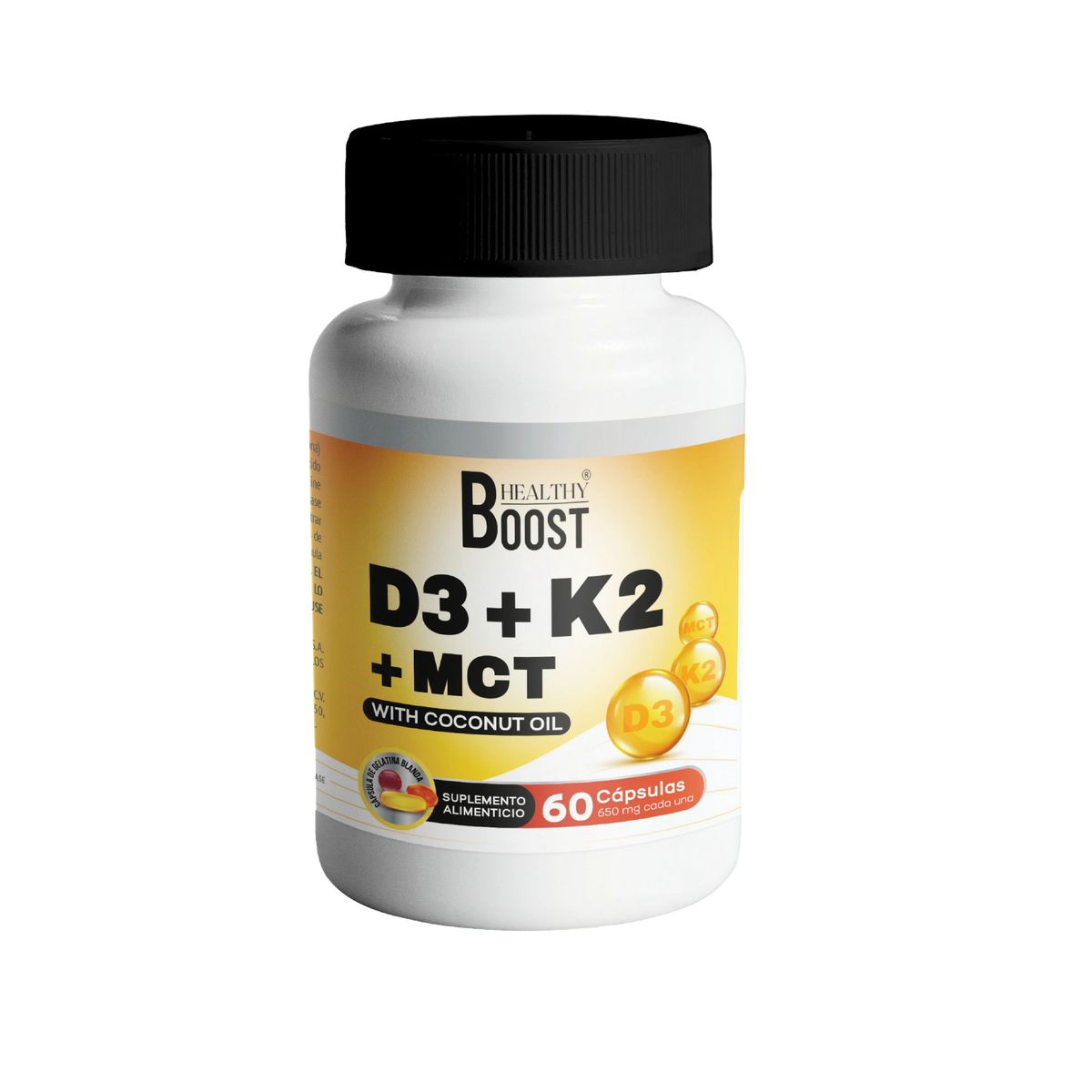 Vitamina D3 + K2 +MCT