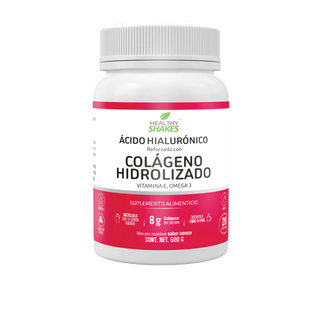 ÁCIDO HIALURÓNICO + COLÁGENO HIDROLIZADO + OMEGA 3 + VITAMINA E en POLVO